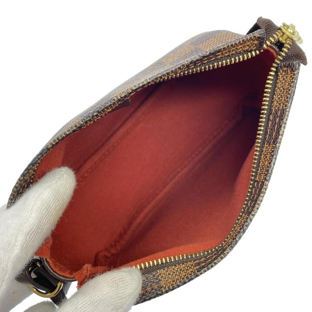 LOUIS VUITTON Brown Damier Pouch - Picture 5 of 5